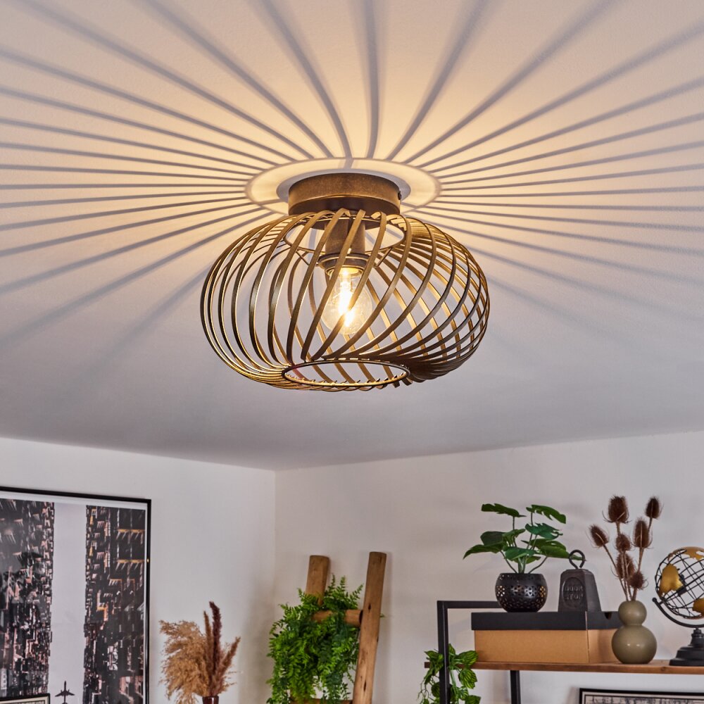 Oravi Taklampa Antik, Guld, 1-ljuskällor main product photo