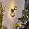 Chehalis Vägglampa 12.5 cm LED Svart, 2-ljuskällor