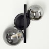 Chehalis Vägglampa 12.5 cm LED Svart, 2-ljuskällor