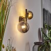 Chehalis Vägglampa 12.5 cm LED Svart, 2-ljuskällor