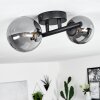 Chehalis Taklampa 12.5 cm LED Svart, 2-ljuskällor