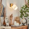Alsen Vägglampa, Väggspotlight Naturfärger, Svart, 1-ljuskällor