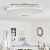 Audrieu Taklampa LED Vit, 2-ljuskällor