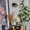 Laonsana Vägglampa, Väggspotlight LED Svart, 1-ljuskällor