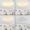Remenoville Taklampa LED Krom, Vit, 1-ljuskällor