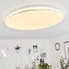 Remenoville Taklampa LED Krom, Vit, 1-ljuskällor