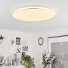 Remenoville Taklampa LED Krom, Vit, 1-ljuskällor