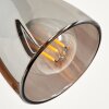 Murianette Vägglampa, Väggspotlight Naturfärger, Svart, 1-ljuskällor