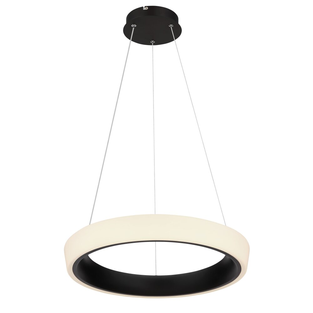 Globo TABANO Pendellampa LED Svart, 1-ljuskällor, Fjärrkontroll main product photo