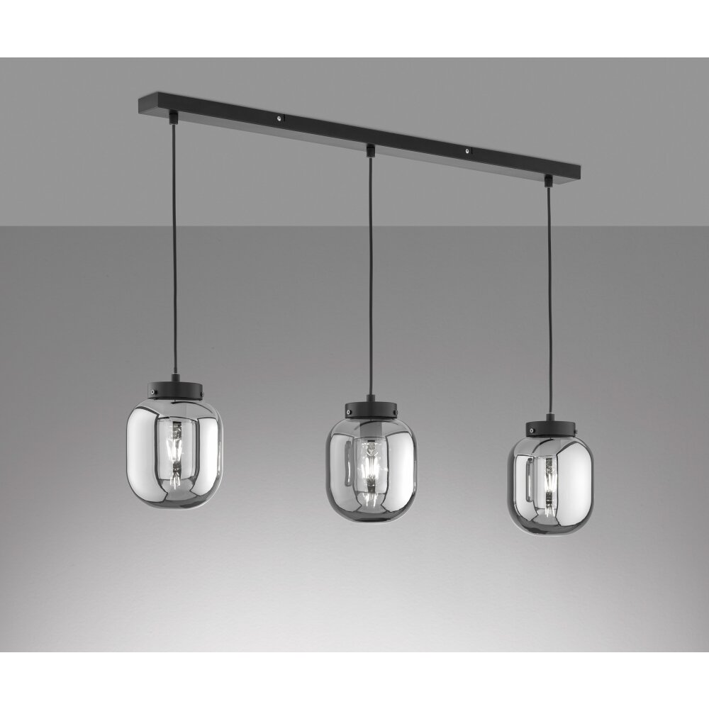 Honsel Lampor Regi Pendelbelysning Svart, 3-ljuskällor main product photo