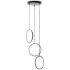 Brilliant Chaumont Pendelbelysning LED Svart, 3-ljuskällor
