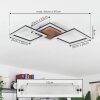 Walschbronn Taklampa LED Naturfärger, 1-ljuskällor