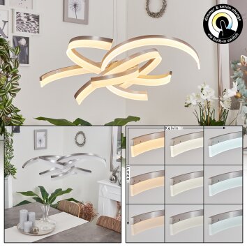 Vignats Pendelbelysning LED Nickel matt, 4-ljuskällor Vignats Pendelbelysning LED Nickel matt, 4-ljuskällor