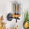 Amignon Vägglampa Naturfärger, Svart, 1-ljuskällor