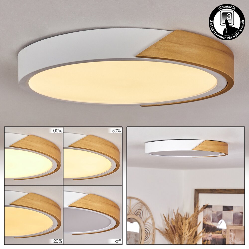 Pontchardon Taklampa LED Vit, 1-ljuskällor main product photo