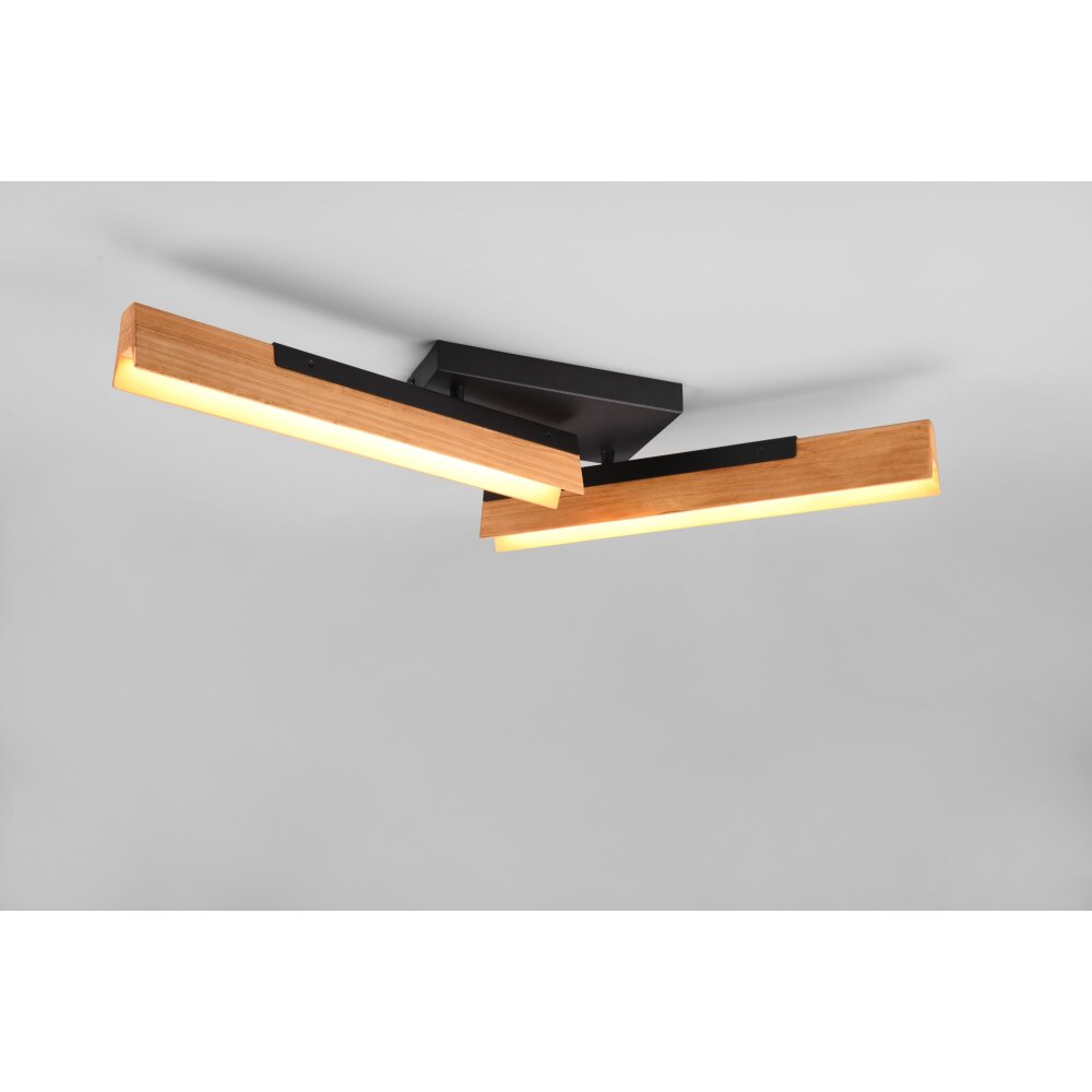 Trio Lampor Kerala Taklampa LED Svart, 2-ljuskällor main product photo