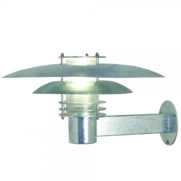 Nordlux PHOENIX Utomhusbelysning, vägglampa utomhus Galvaniserad, 1-ljuskällor