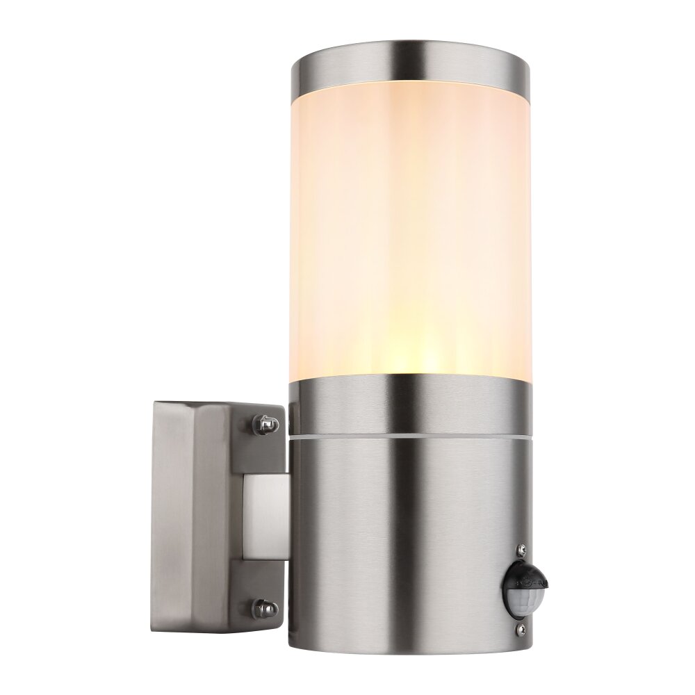 Globo XELOO vägglampa utomhus Silver, 1-ljuskällor, Rörelsedetektor main product photo