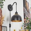 Wambez Vägglampa Svart, 1-ljuskällor