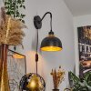 Wambez Vägglampa Svart, 1-ljuskällor