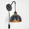 Wambez Vägglampa Svart, 1-ljuskällor