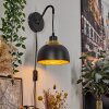Wambez Vägglampa Svart, 1-ljuskällor