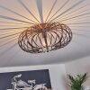 Oravi Taklampa Kopparfärg, Svart, 1-ljuskällor