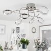 Frans Taklampa LED Nickel matt, 1-ljuskällor