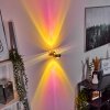 Sapri Up & Down Lampa, Vägglampa Nickel matt, 1-ljuskällor