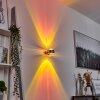 Sapri Up & Down Lampa, Vägglampa Nickel matt, 1-ljuskällor