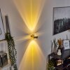 Sapri Up & Down Lampa, Vägglampa Nickel matt, 1-ljuskällor