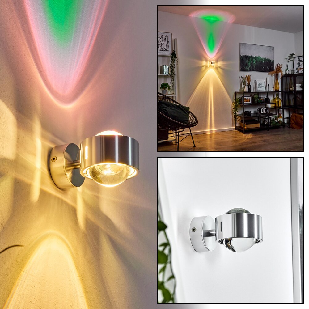 Sapri Up & Down Lampa, Vägglampa Silver, 1-ljuskällor main product photo