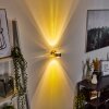 Sapri Up & Down Lampa, Vägglampa Nickel matt, 1-ljuskällor