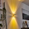 Sapri Up & Down Lampa, Vägglampa Nickel matt, 1-ljuskällor
