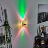 Sapri Up & Down Lampa, Vägglampa Nickel matt, 1-ljuskällor