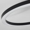 Avelal Taklampa LED Brun, träoptik, Svart, 1-ljuskällor