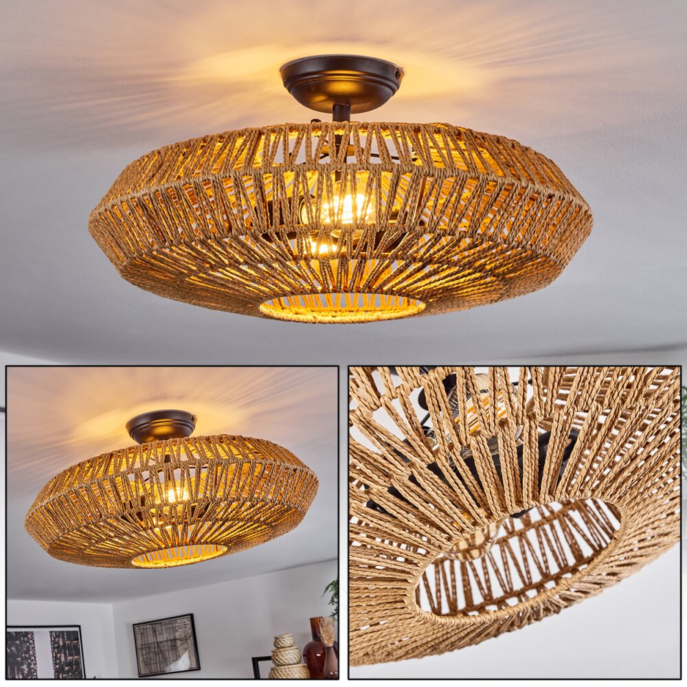 Mulstrand Taklampa Naturfärger, 2-ljuskällor main product photo
