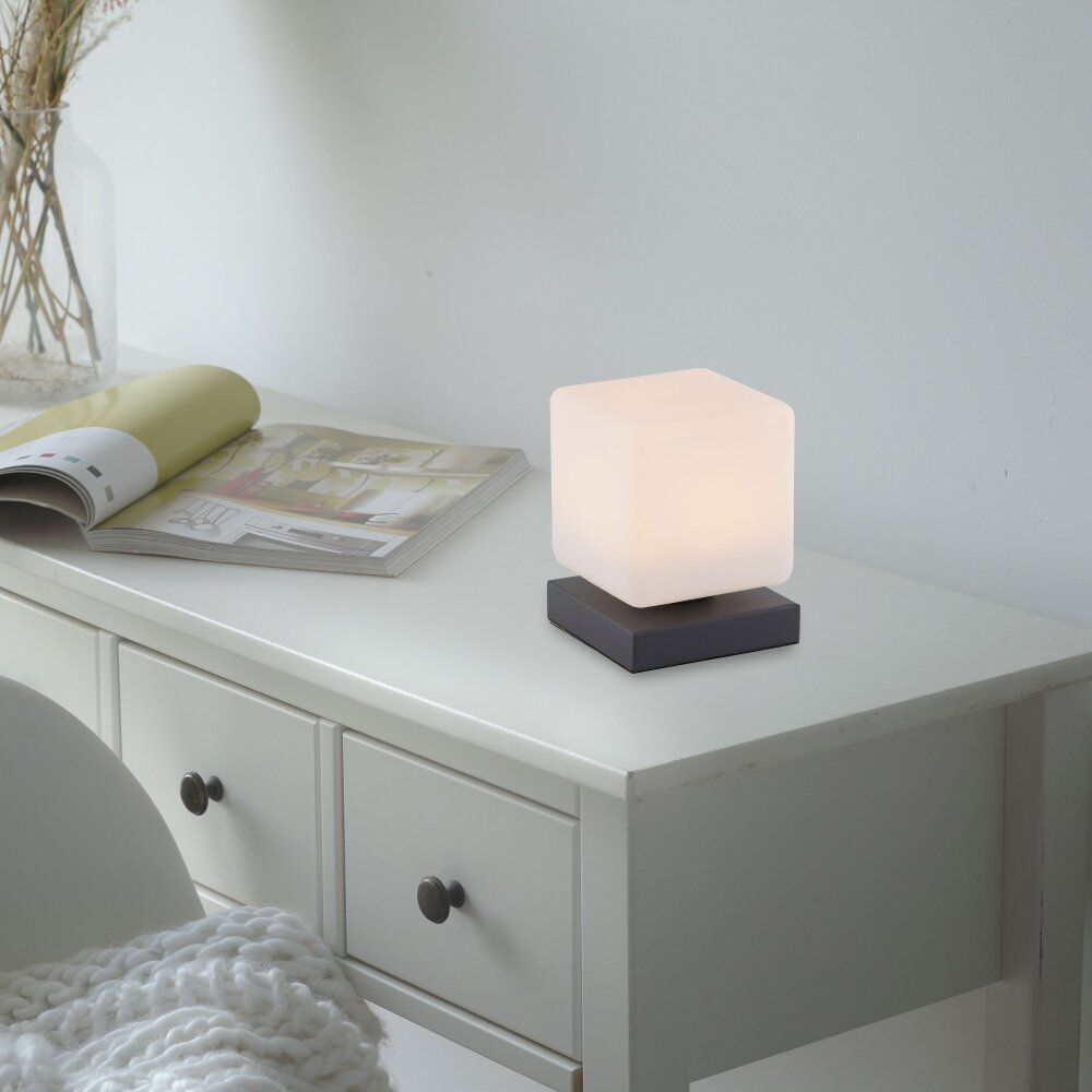 Paul Neuhaus DADOA Bordslampa, Läslampa LED Antracit, 1-ljuskällor main product photo