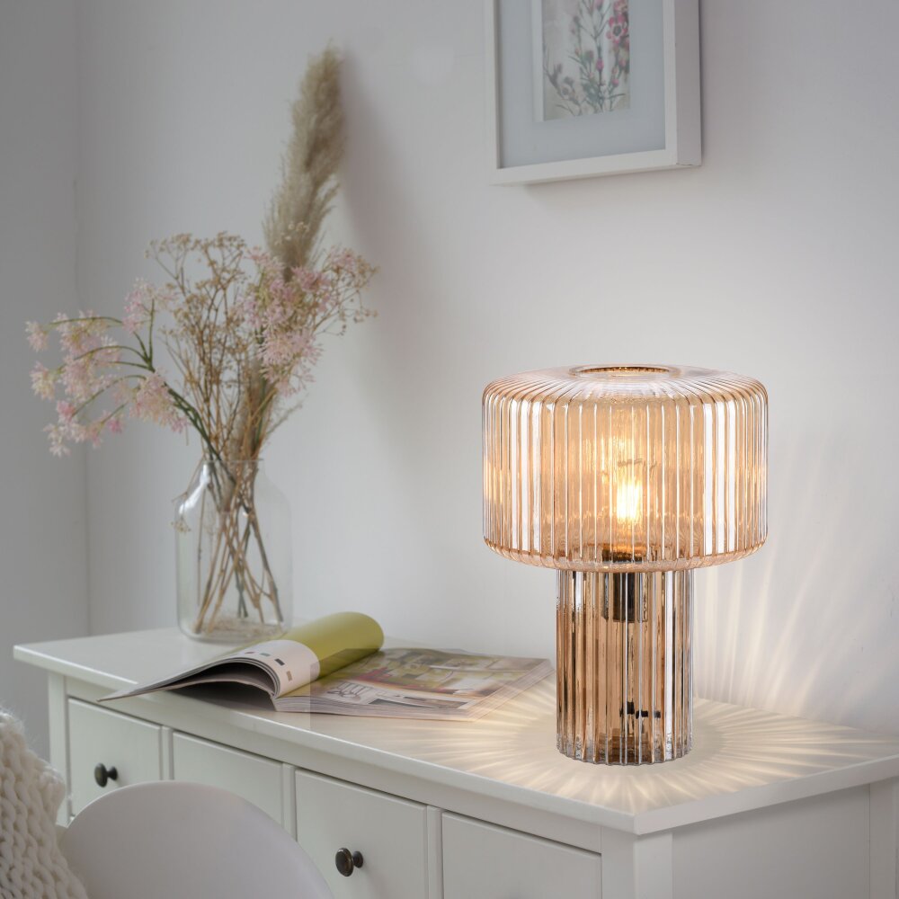 Paul Neuhaus FUNGUS Bordslampa, Läslampa Amber, 1-ljuskällor main product photo