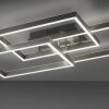 Paul Neuhaus PAAN Taklampa LED Stål borstat, 1-ljuskällor, Fjärrkontroll