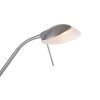 Leuchten Direkt ZAHARA strålkastare, Golvlampa LED Stål borstat, 2-ljuskällor
