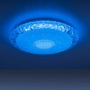 Leuchten Direkt LUCCA Taklampa LED Vit, 1-ljuskällor, Fjärrkontroll