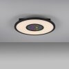 Leuchten Direkt ASTRO Taklampa, Panel LED Svart, 2-ljuskällor, Fjärrkontroll, Färgväxlare