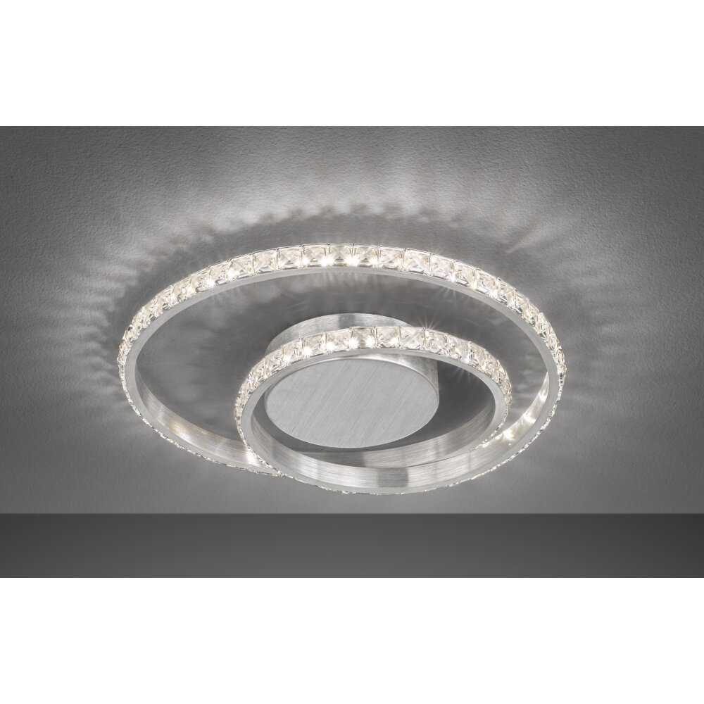 Wofi Lampor ALBERTA Taklampa LED Borstad aluminium, 1-ljuskällor main product photo