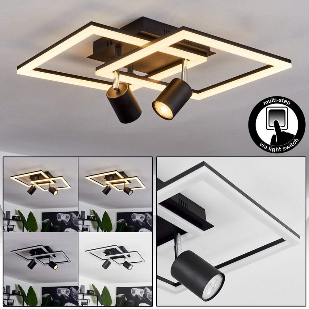 Boim Taklampa, Takstrålkastare LED Svart, 3-ljuskällor main product photo