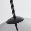 Koyoto Pendellampa 30 cm Krom, Klart, Rökfärger, 3-ljuskällor