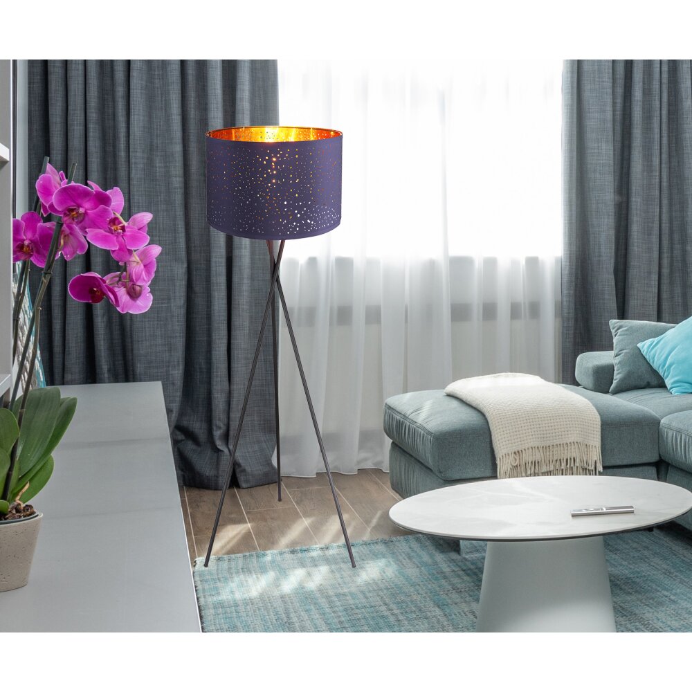 Globo URBAN Golvlampa Svart, 1-ljuskällor main product photo