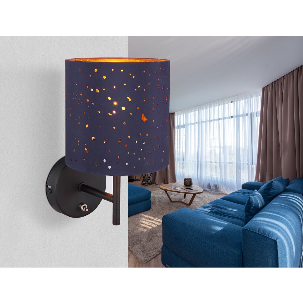 Globo URBAN Vägglampa Svart, 1-ljuskällor main product photo