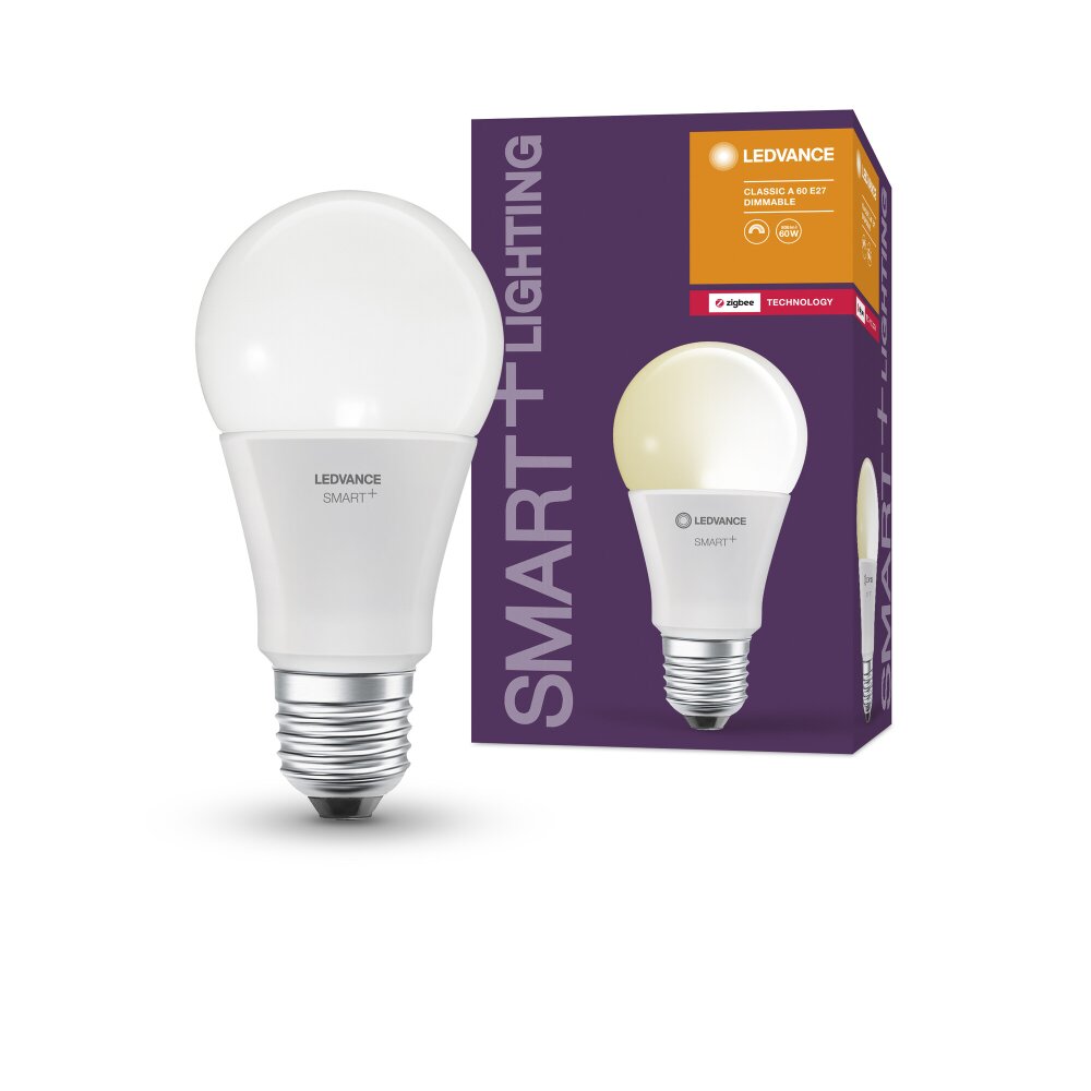 Ledvance E27 9 Watt varmvit dimbar 806 Lumen main product photo