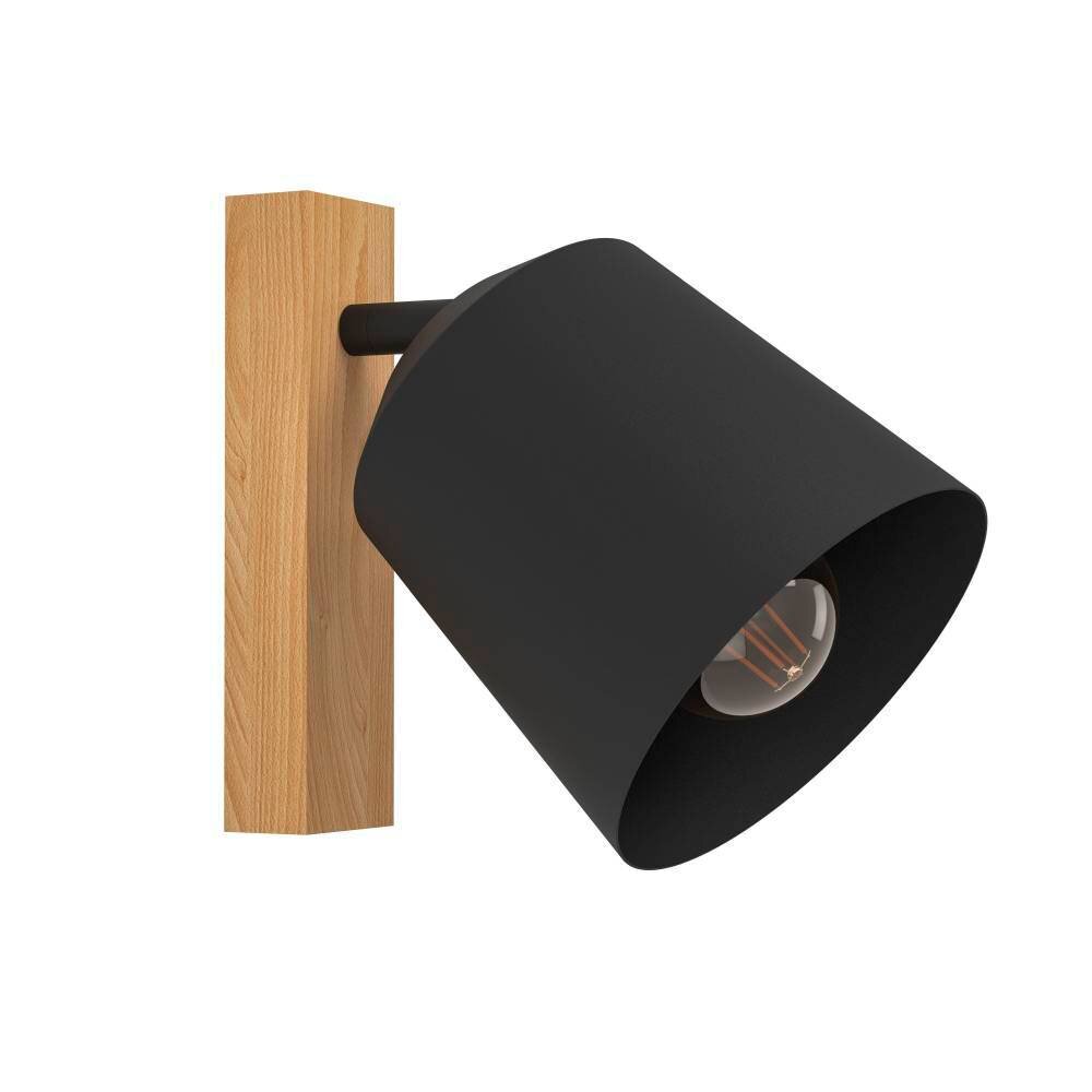 Eglo Lampor COTORRO Vägglampa, Väggspotlight Brun, Svart, 1-ljuskällor main product photo
